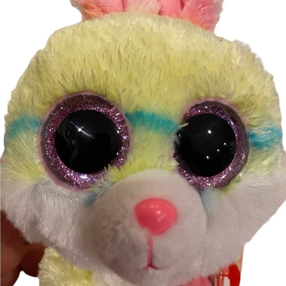 Easter 2017 Ty Silk Beanie Boo Lollipop Multi Color Stuffed Animal. - Picture 7 of 16